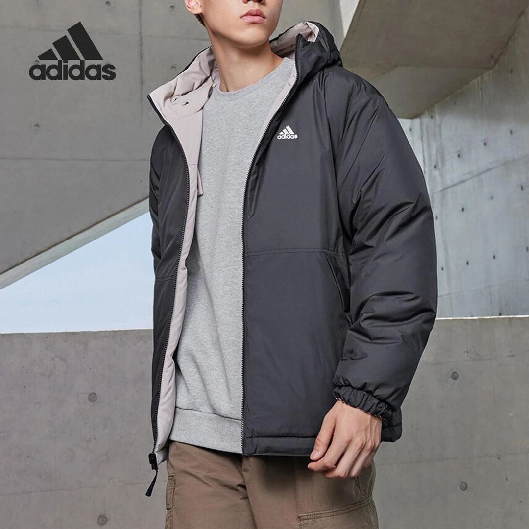 Adidas/阿迪达斯正品冬季男子双面穿保暖舒适羽绒服IV7570
