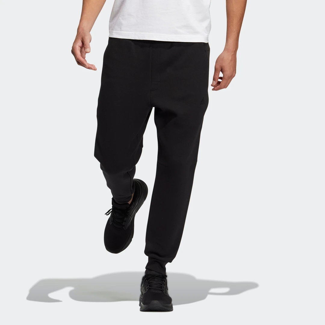 Adidas阿迪达斯正品冬季新款男子休闲运动收口长裤HN8989