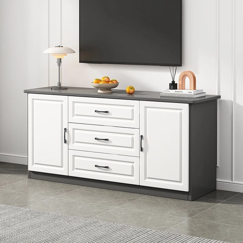 实木电视柜现代简约组合高柜客厅欧式小户型新款卧室主卧高款地柜