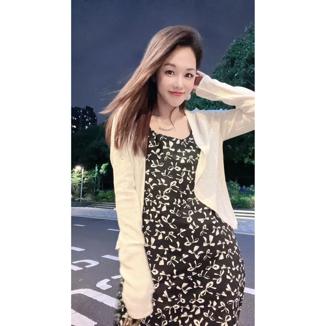 包嫂南油连衣裙春夏欧款潮高级女装2023新款长裙烫钻穿百搭苏哼哼