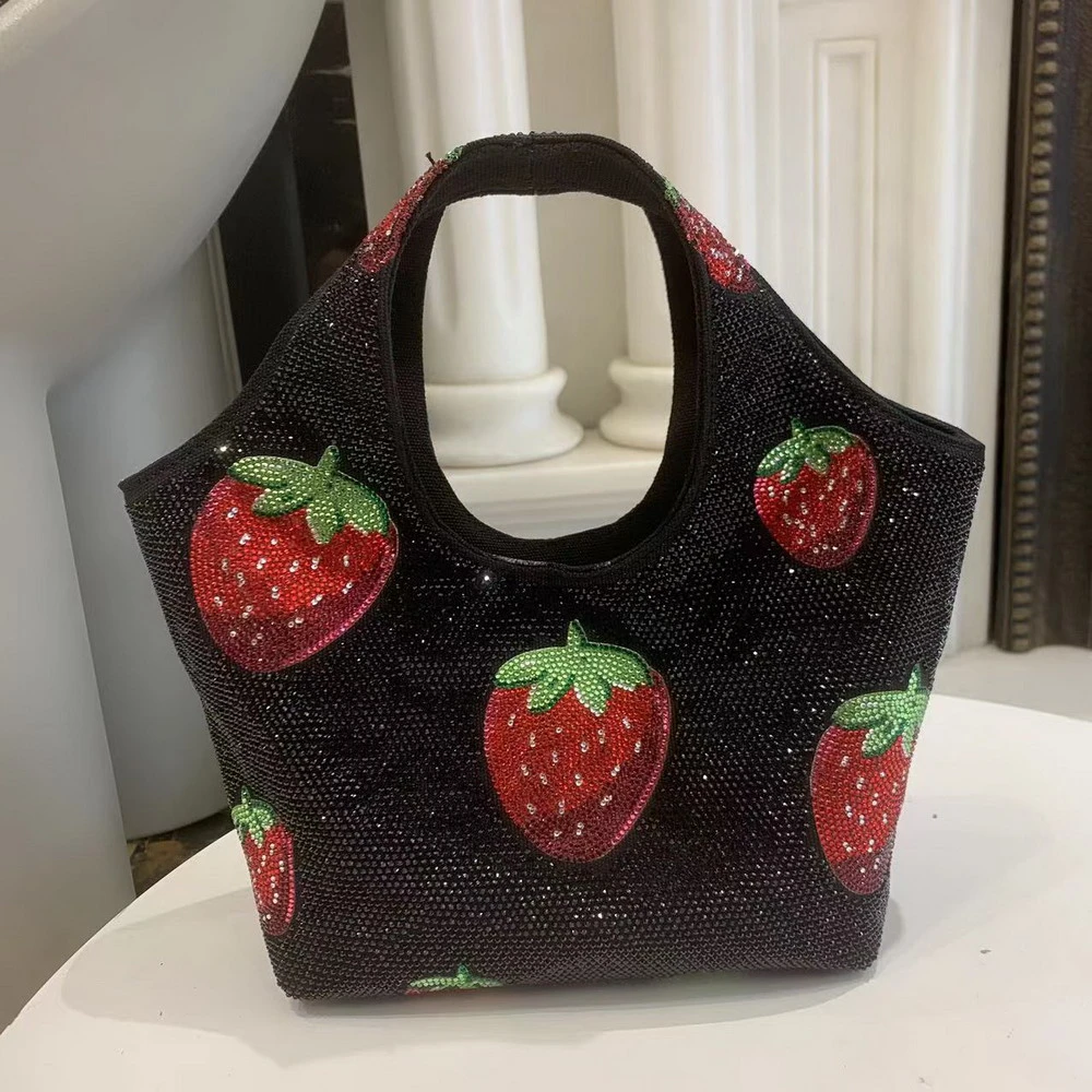 【01703】大包小包包包女迷你可爱针织包手提便携ins卡通布