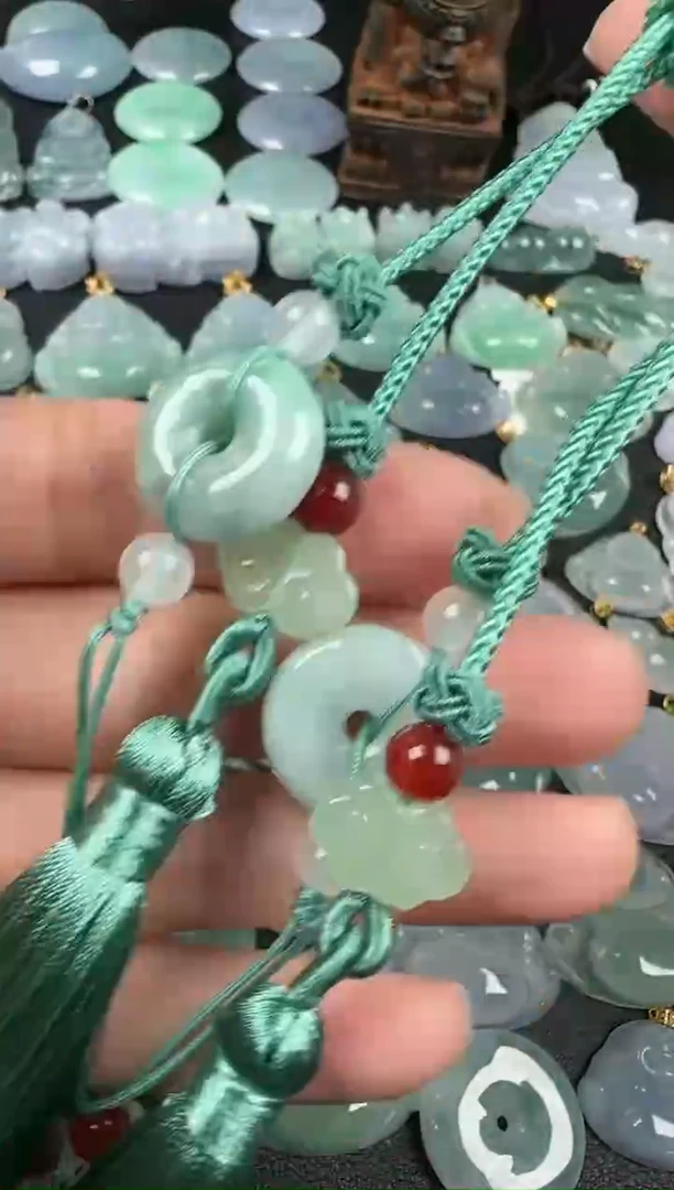 【闪购商品】翡翠颈饰未镶嵌多样性发其一