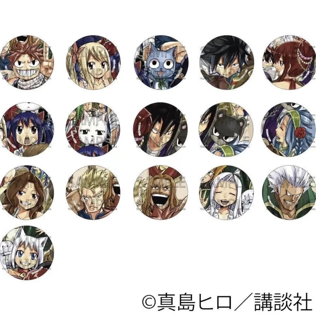 妖精的尾巴公主咖啡第一弹吧唧