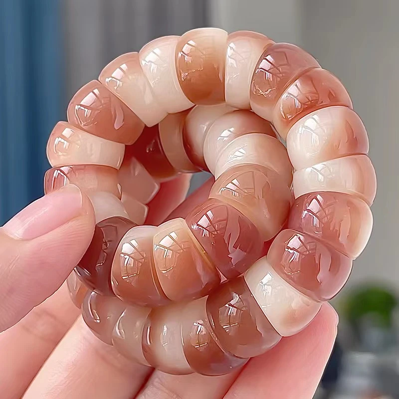 微醺野梅猪大肠 天然菩提根手串