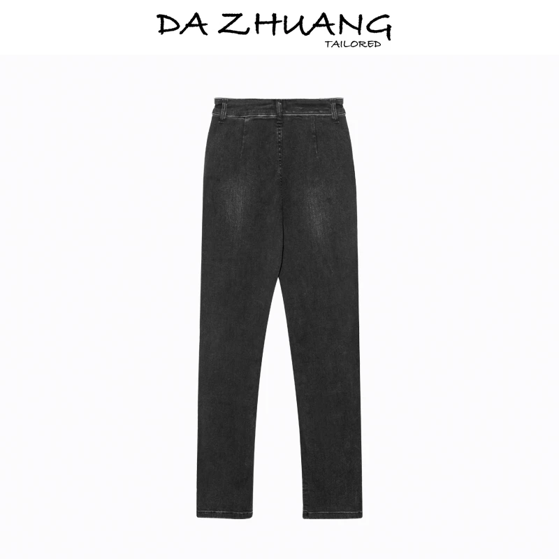 no退no换 DA ZHUANG 秋冬时尚百搭设计师款牛仔裤NQ0923