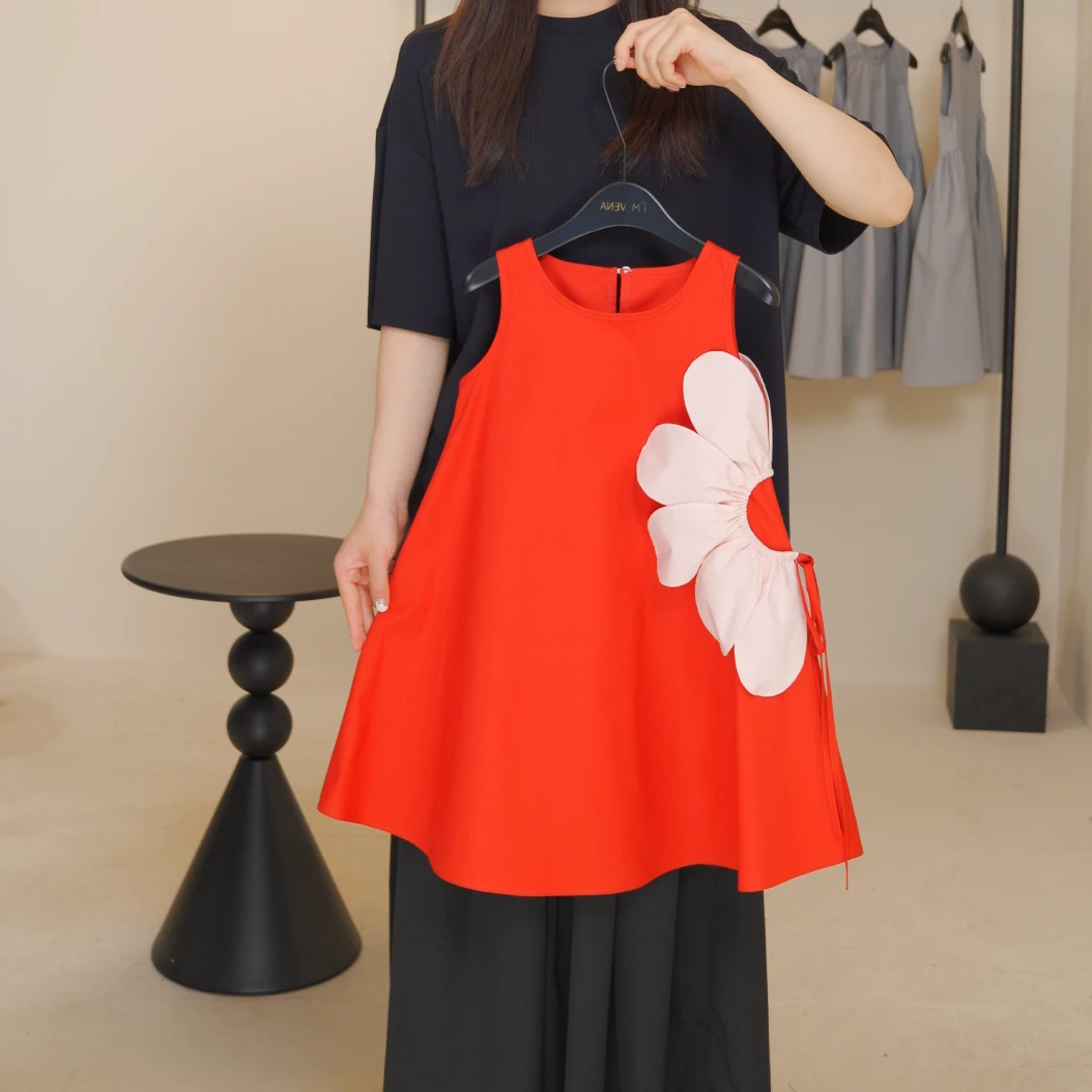 I'm Vena<朵>女童童装夏季连衣裙背心裙无袖夏女宝38L3350