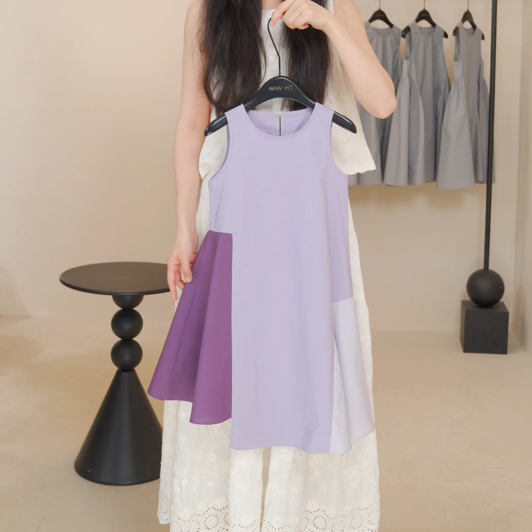 I'm Vena【现货】<节>女童童装夏季连衣裙背心裙无袖夏女宝38L3309