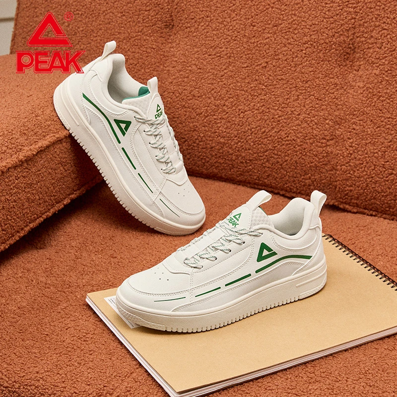 匹克休闲鞋情侣潮流潮鞋低帮男士厚底时尚百搭秋季新款-DB340547