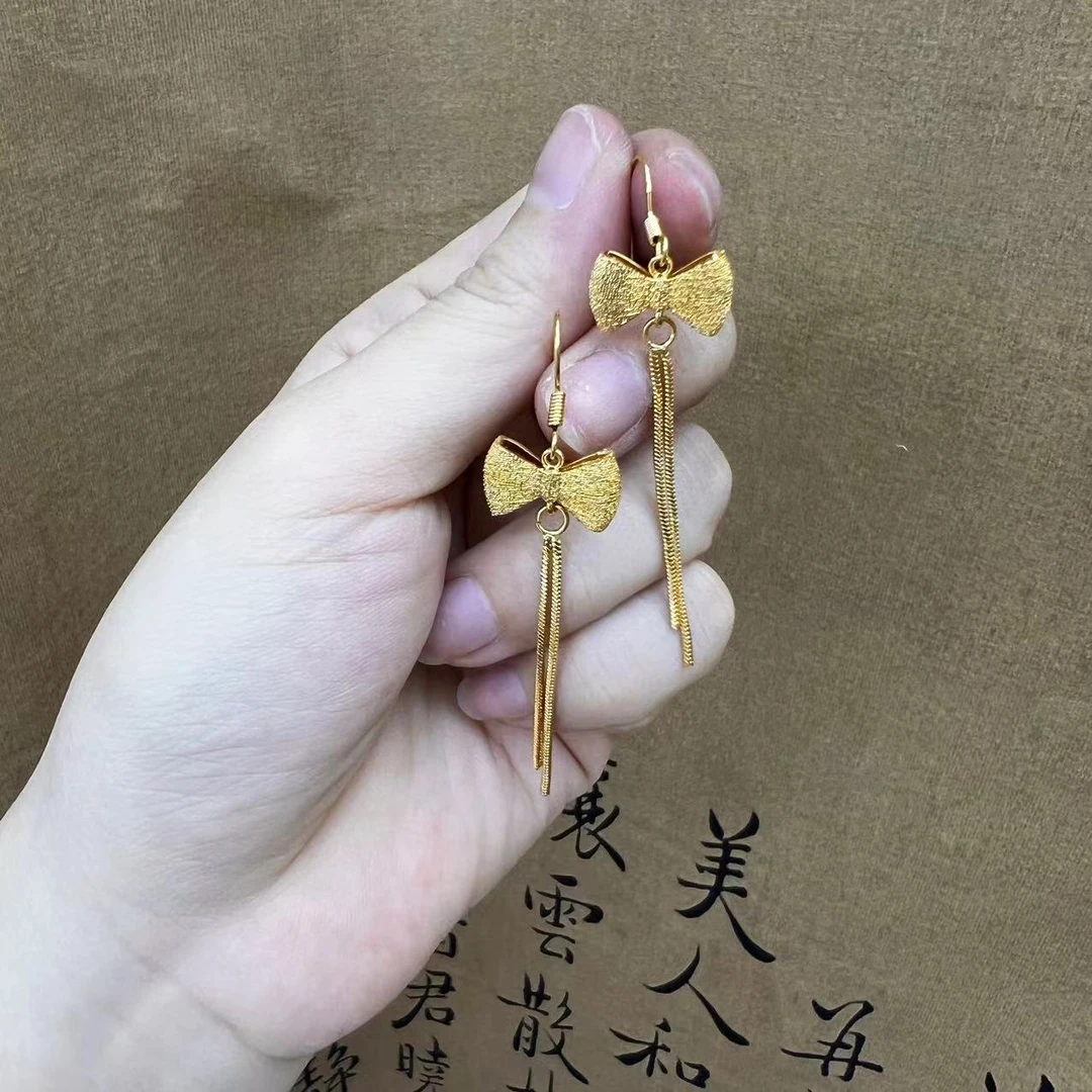 合金耳饰 【流苏耳饰】轻奢长款