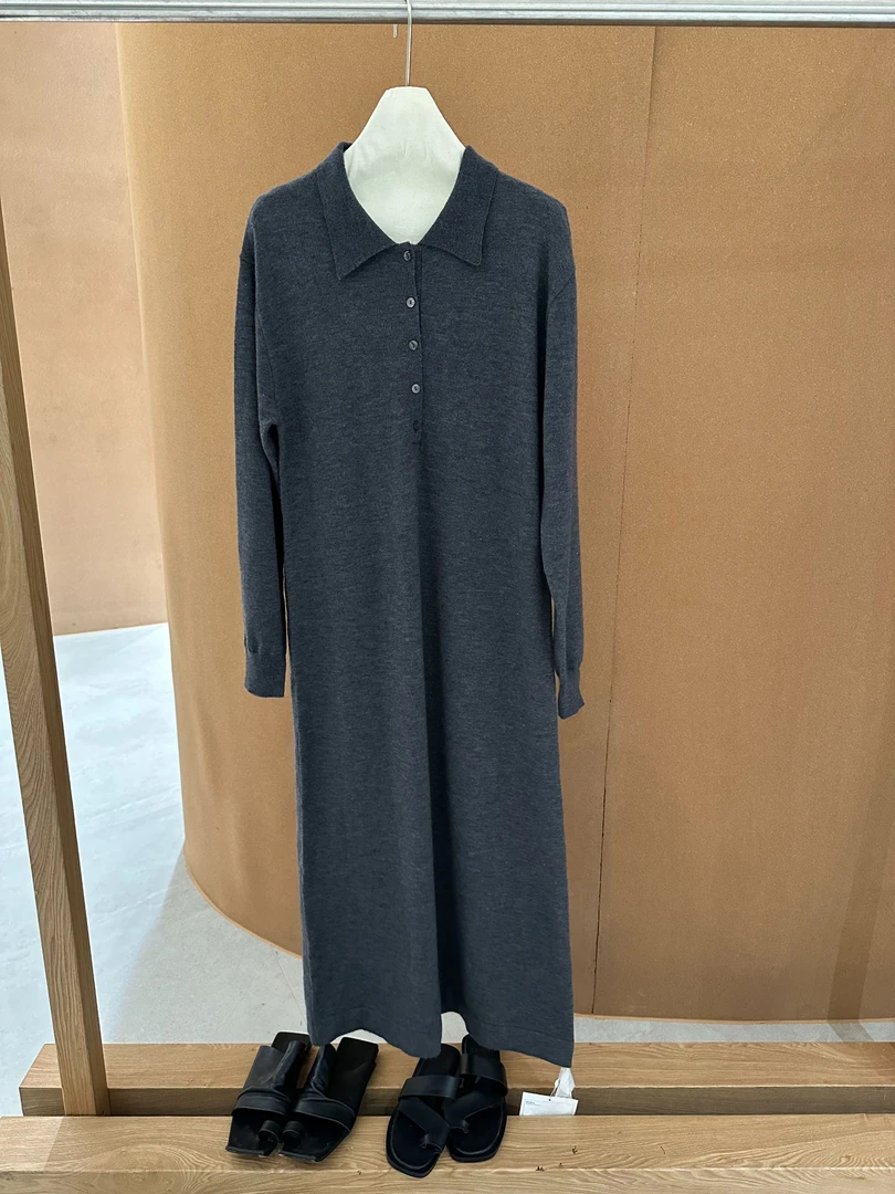 【NO退NO换】鑫燃KIKI 时尚复古百搭高级感连衣裙 246158 MHT