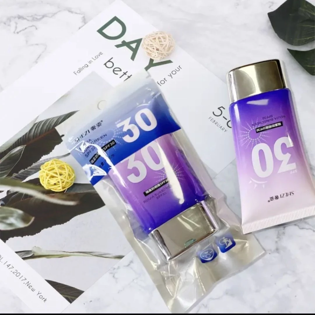 刘芳主播推荐防晒霜防紫外线养肤不卡粉不起坨自然服帖室内外可用