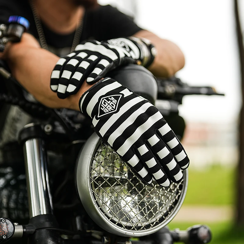 UGLYBROS/丑兄弟复古休闲机车骑行手套摩托车手套防摔男女透气