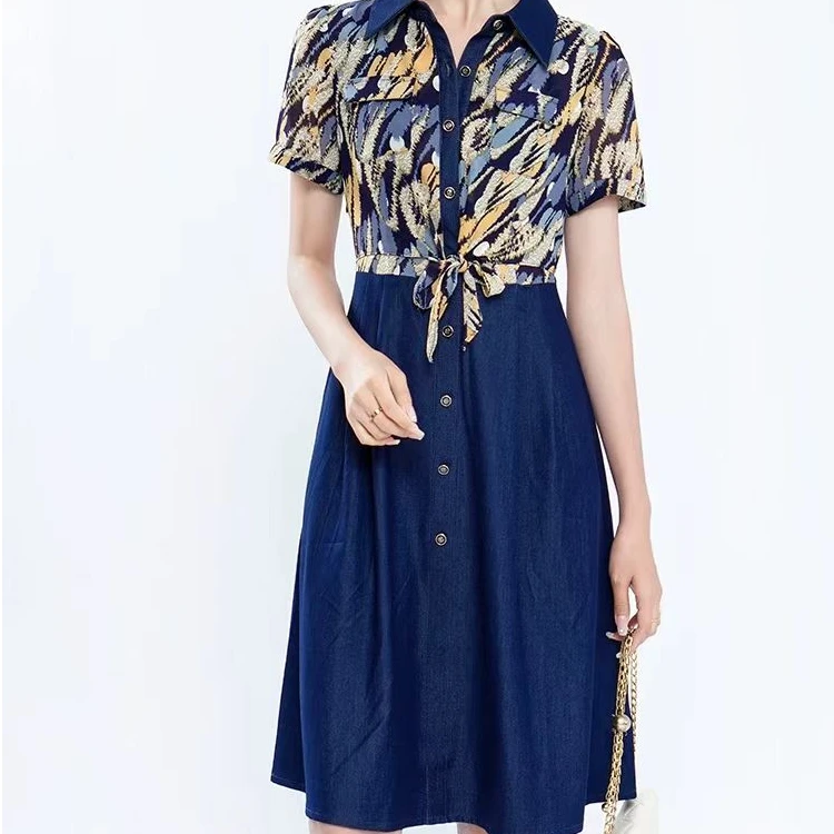 专属----【891-900】2025夏季新款收腰显瘦中长款女装连衣裙