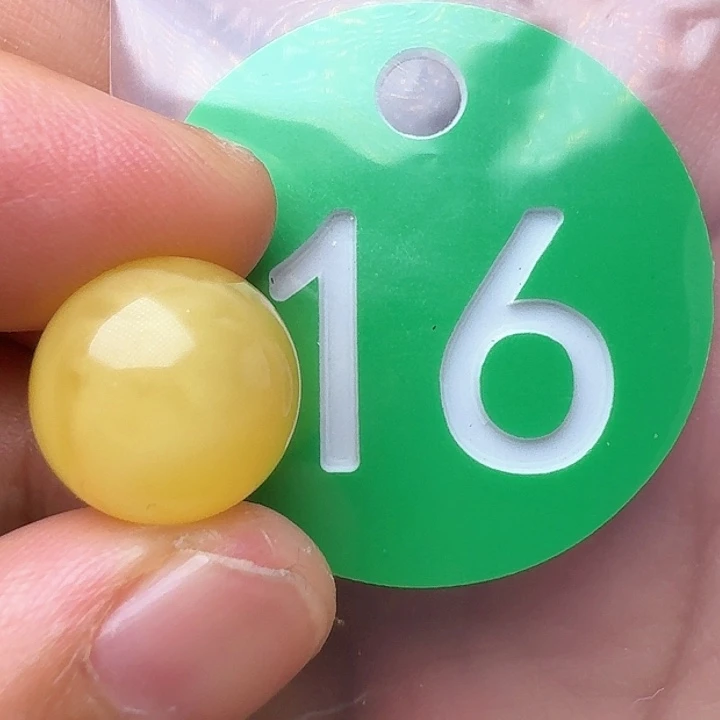 蜜蜡裸石未镶嵌13.2m m