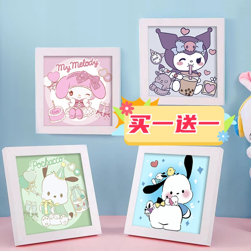 实用钻石画卡通系列钻石画材料包制作砖石点钻贴画diy益智立体