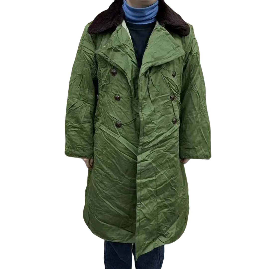 老65女款棉大衣 胶木扣 棉花填充 175cm一下有号 户外中长款加厚