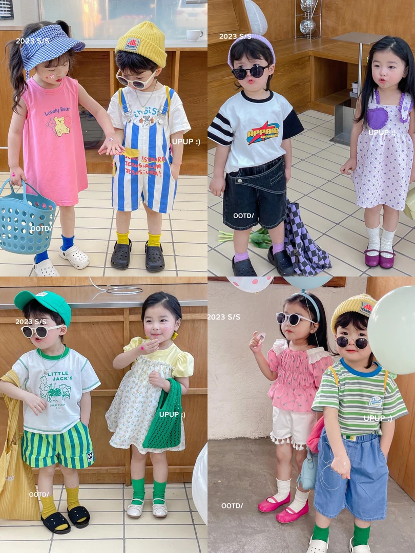 童装孤品跑量 | 非质量问题no退no换丨韩版男女童春夏