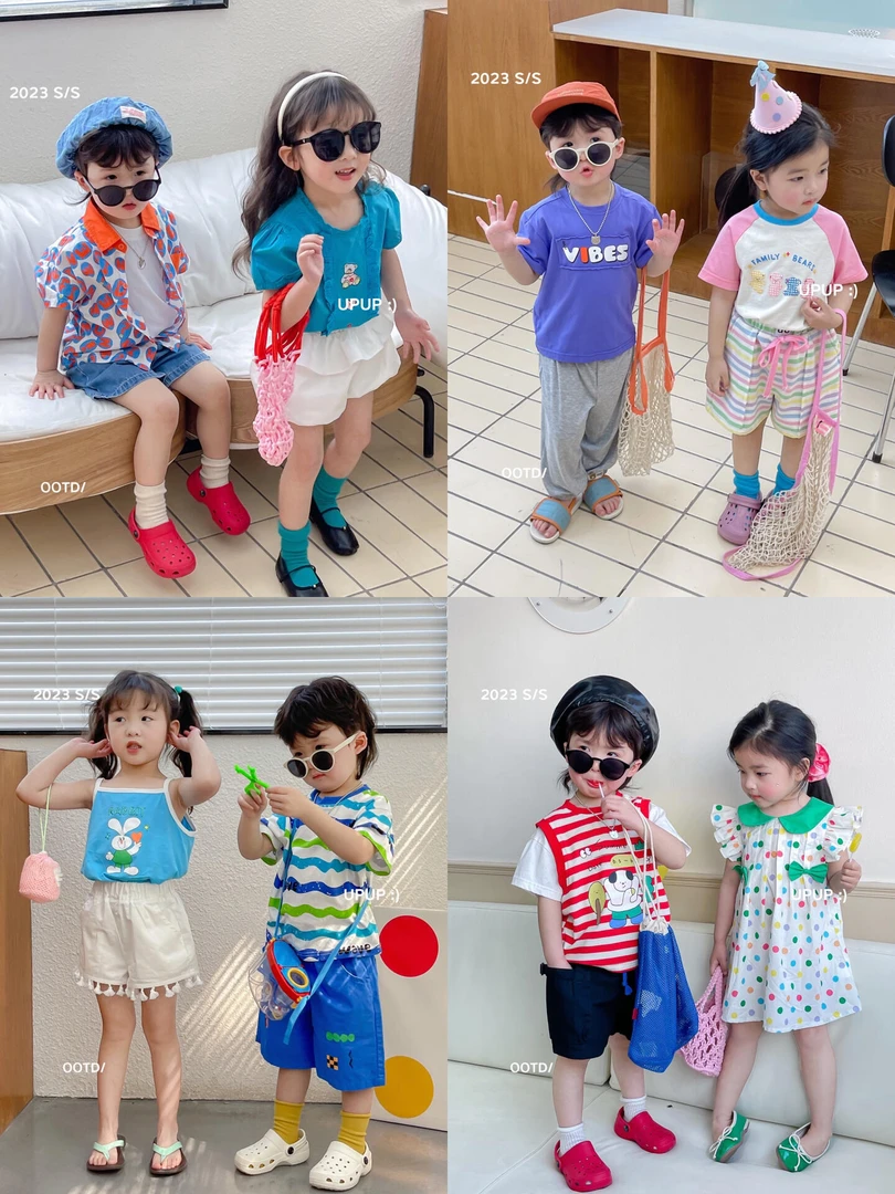 童装孤品跑量 | 非质量问题no退no换丨韩版男女童春夏