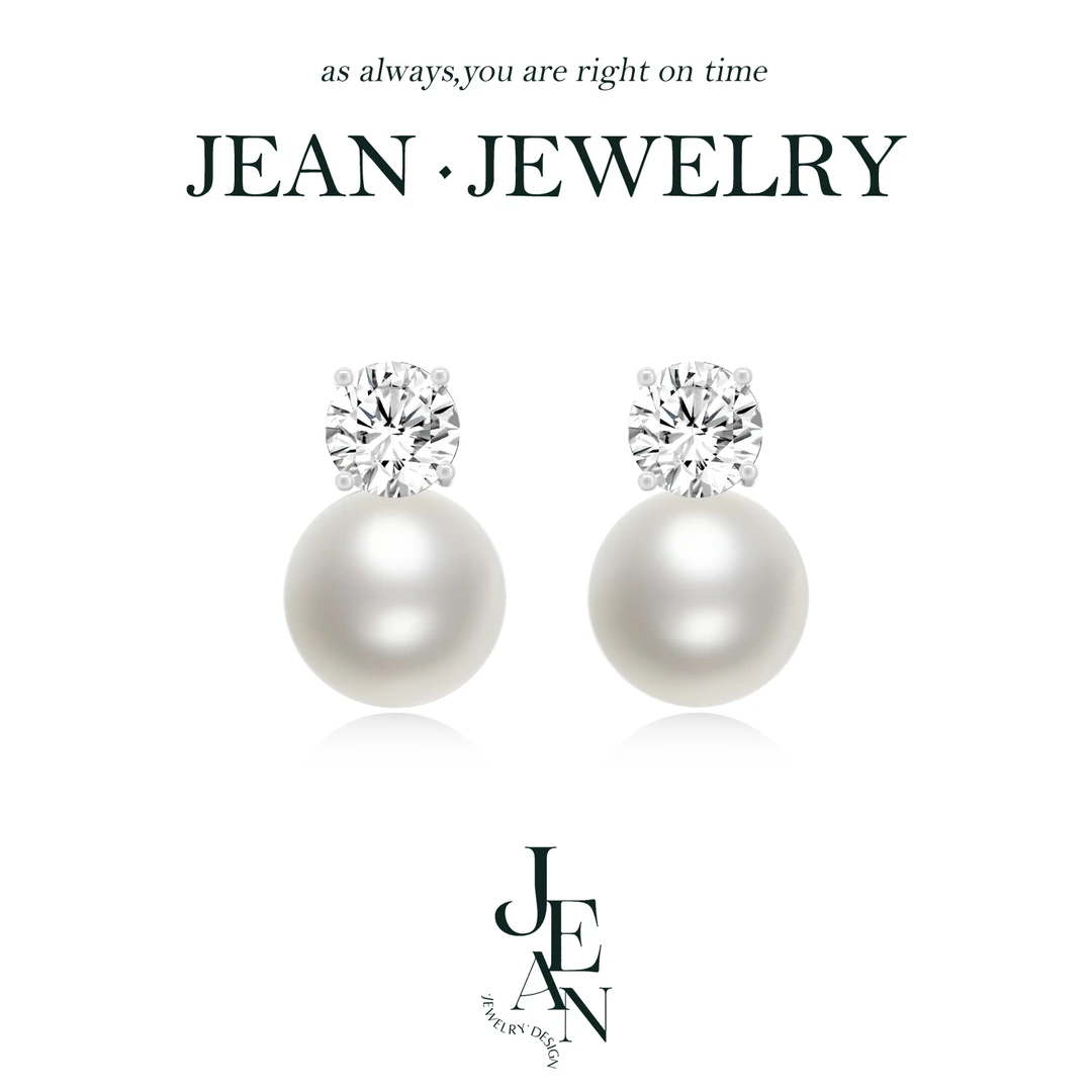 铜合金耳饰  优雅梦纱｜8676【戴妃珠珠】法式高级感经典珠珠温柔