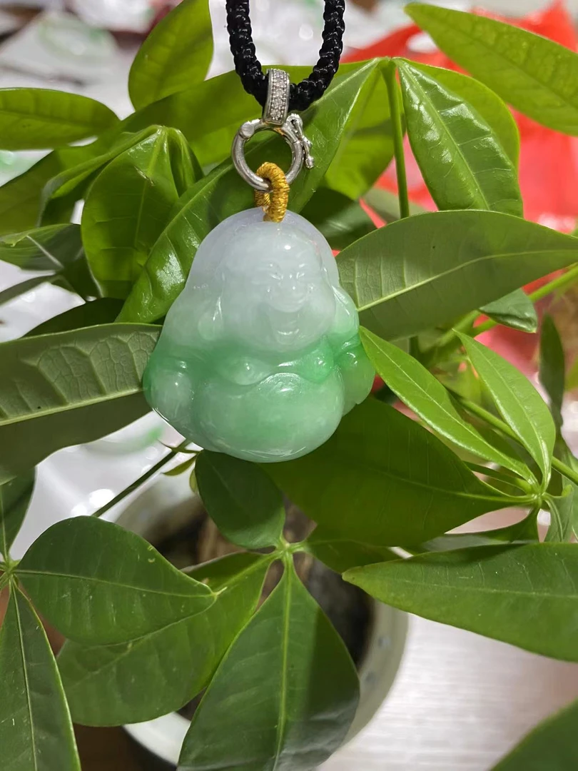 吊坠 时尚飘花佛公吊坠