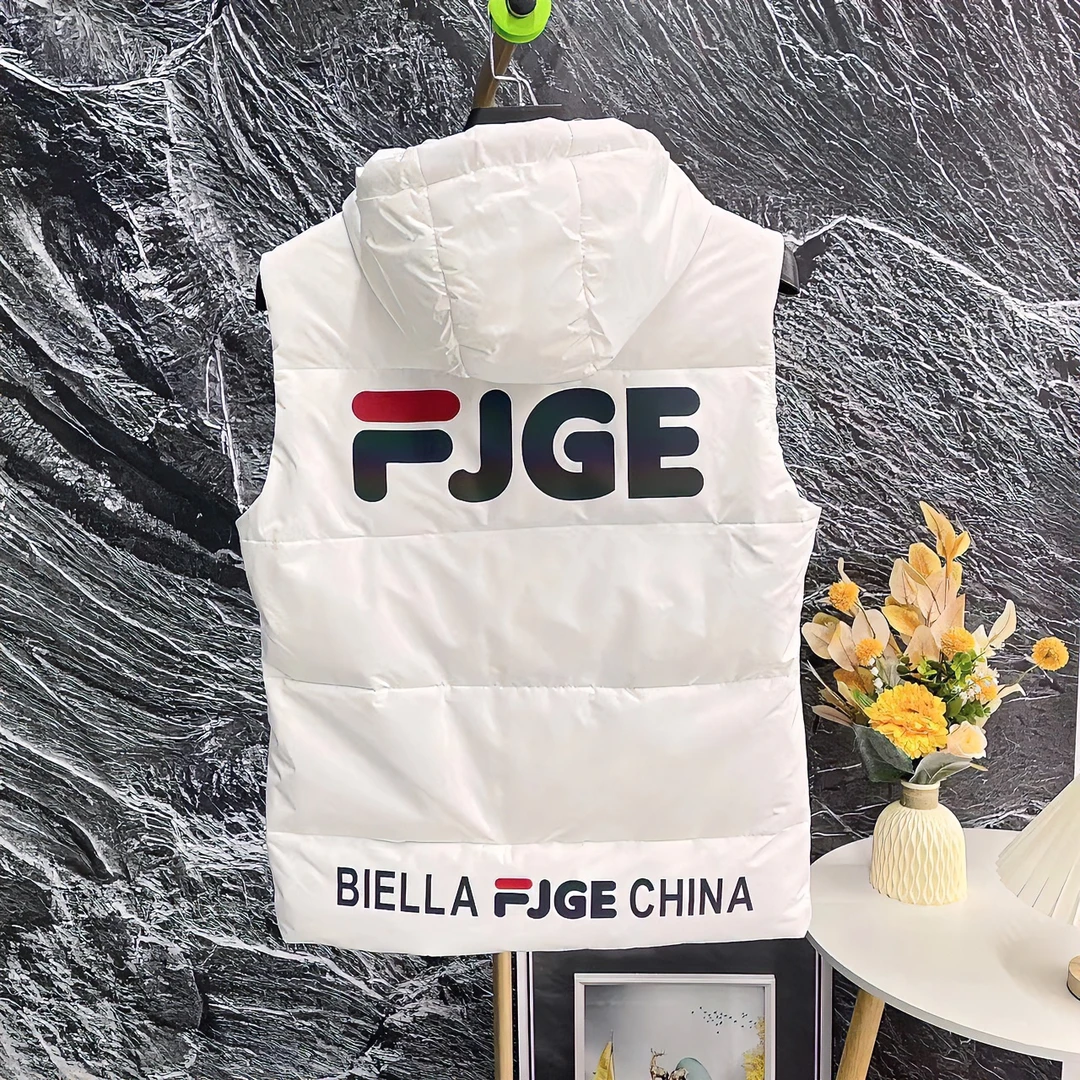 秋冬新款时尚百搭男女同款潮牌保暖马甲冬季连帽款-56款