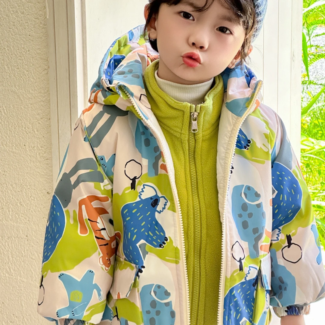 男童外套三合一儿童春秋款宝宝上衣秋冬装新款冲锋衣女童保暖洋气