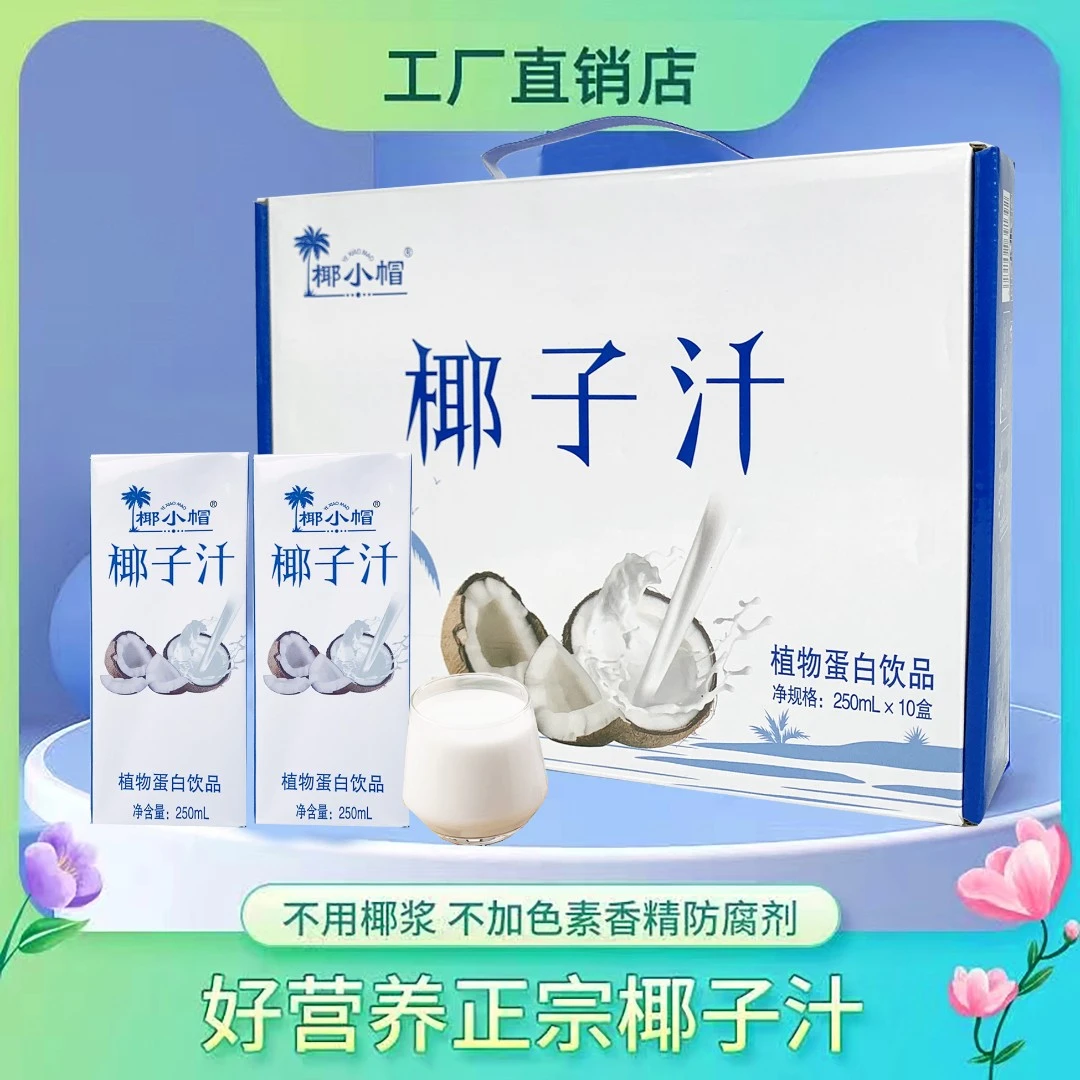 椰子汁植物蛋白饮品风味饮料250ml-my