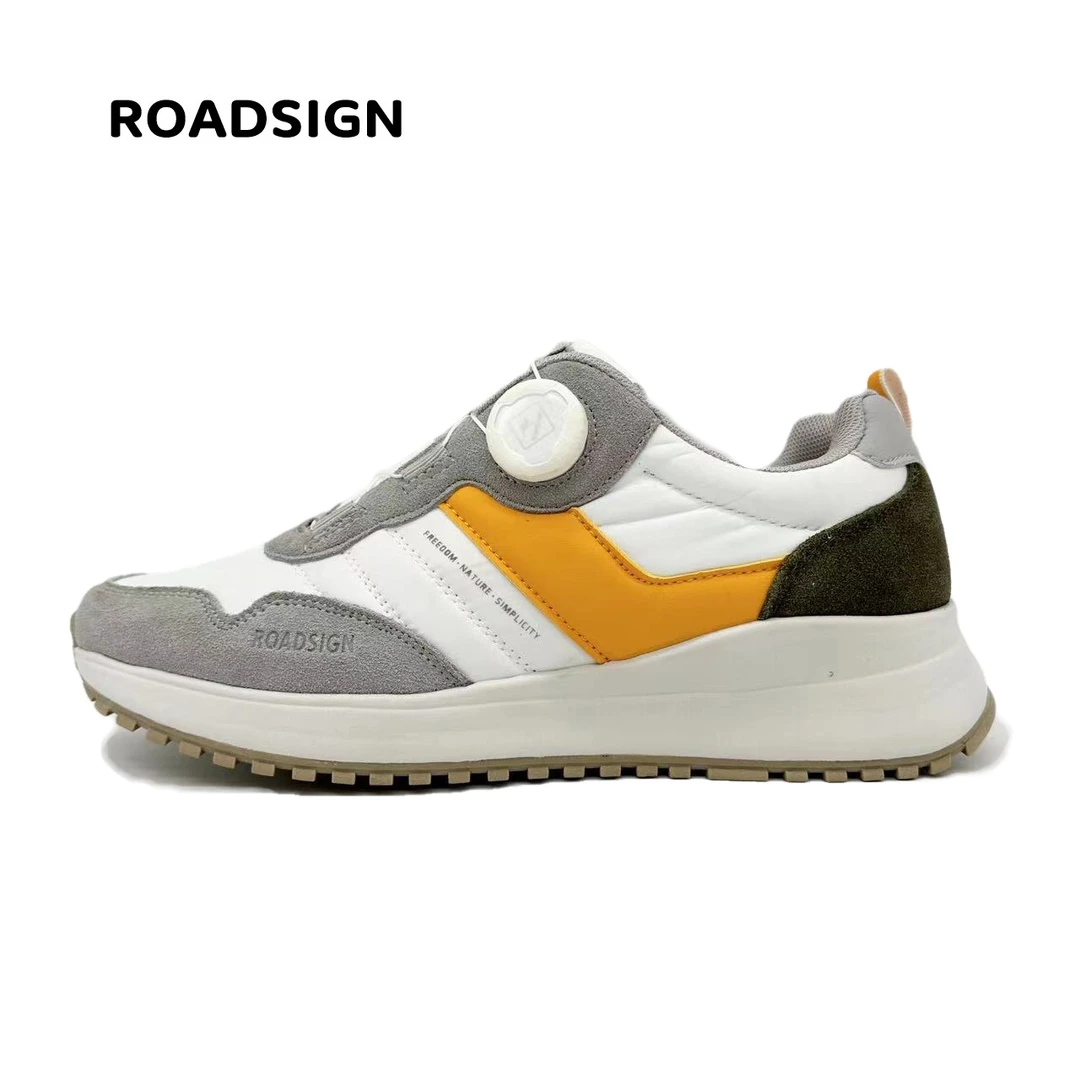 【爆款热卖】春夏新款旋转纽扣轻便透气百搭运动休闲鞋 RS22