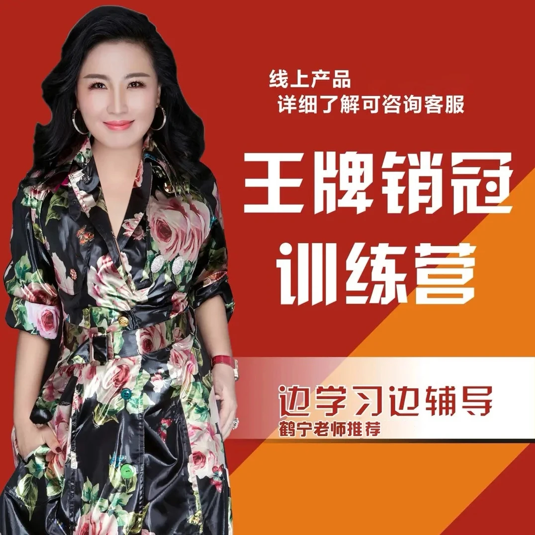徐鹤宁老师销冠训练营线上课程职场通用视频学习课A
