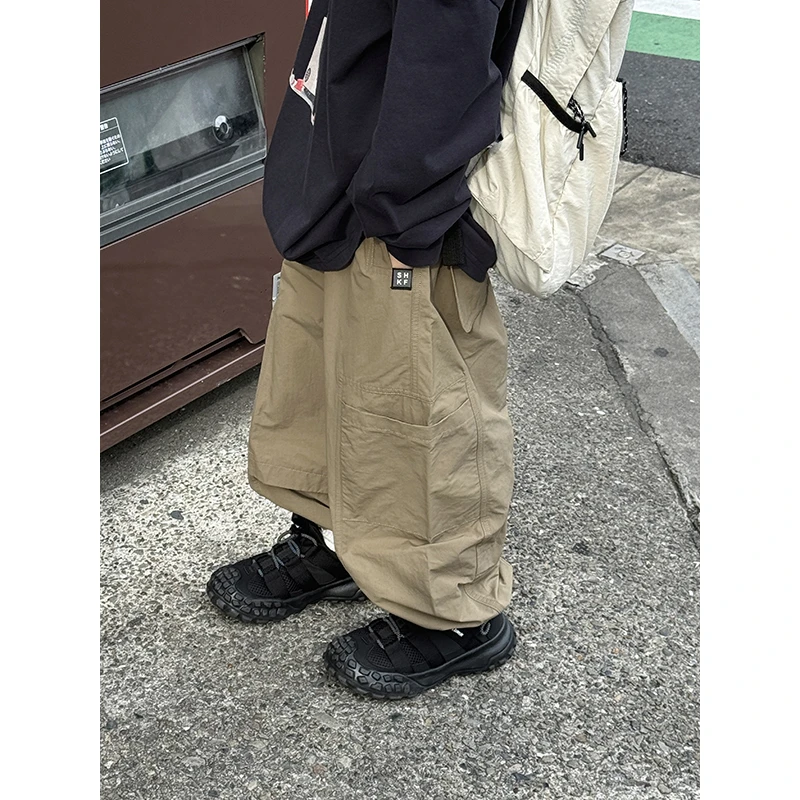 【清仓】略略童装儿童春秋款轻薄男童直筒休闲裤 241KZ129