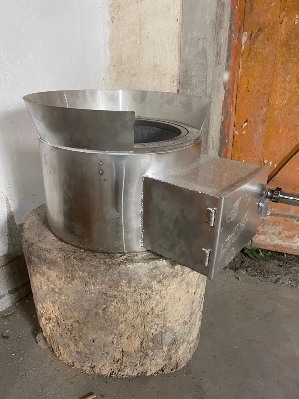 柴火灶煤柴两用铸铁生铁不锈钢内胆无烟气化炉坝坝宴养殖做豆腐