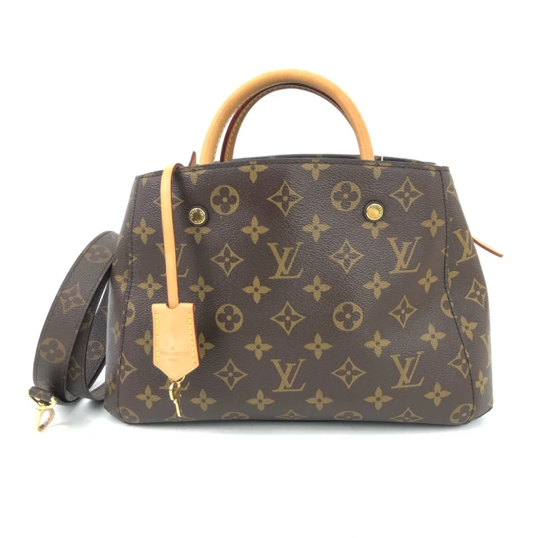 95新 LouisVuitton/路易威登 安洁利知之蒙田bb手提包17112