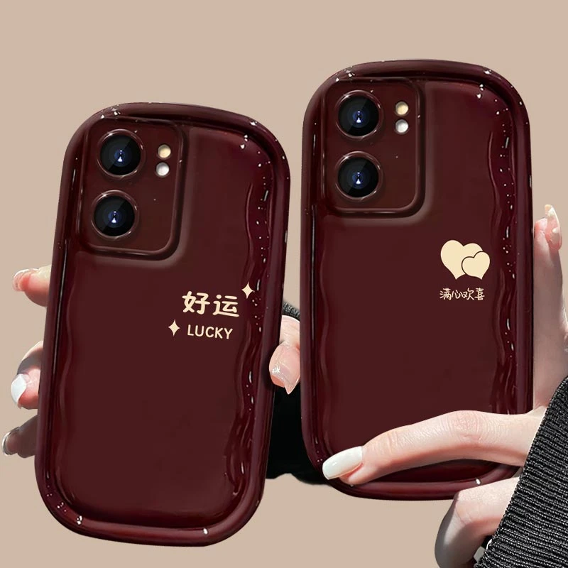 oppo A57好运满心欢喜防摔全包手机壳