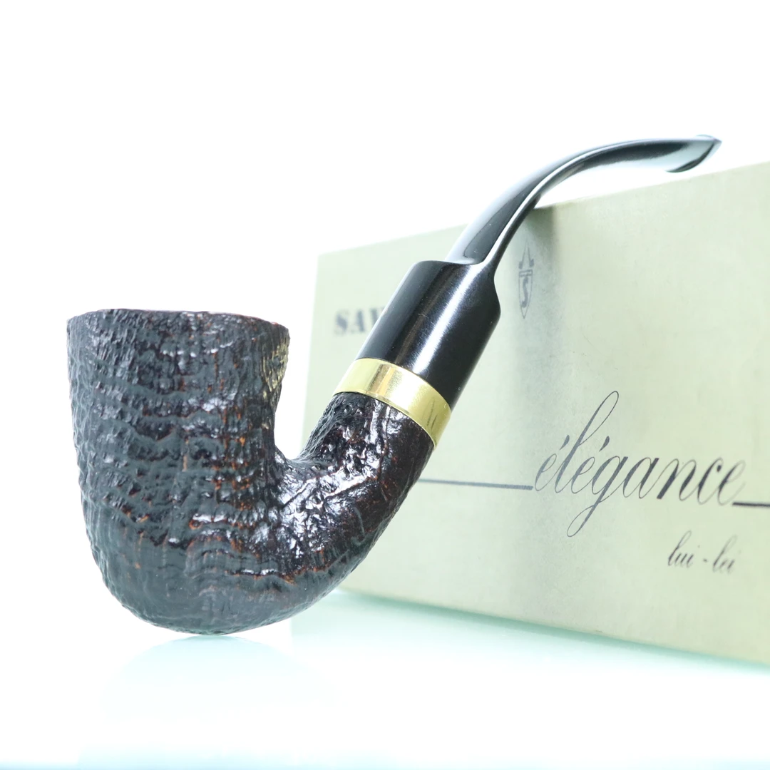 意大利全新老货老烟斗---莎分PUNTO ORO年代金圈老斗