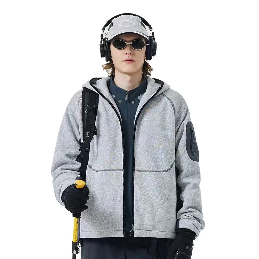 VOLCOM 钻石户外运动连帽2024新款春秋季夹克外套上衣 A1332453