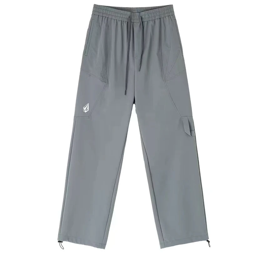 VOLCOM 钻石户外 运动2024新款秋季梭织健身训练跑步裤 A1332427