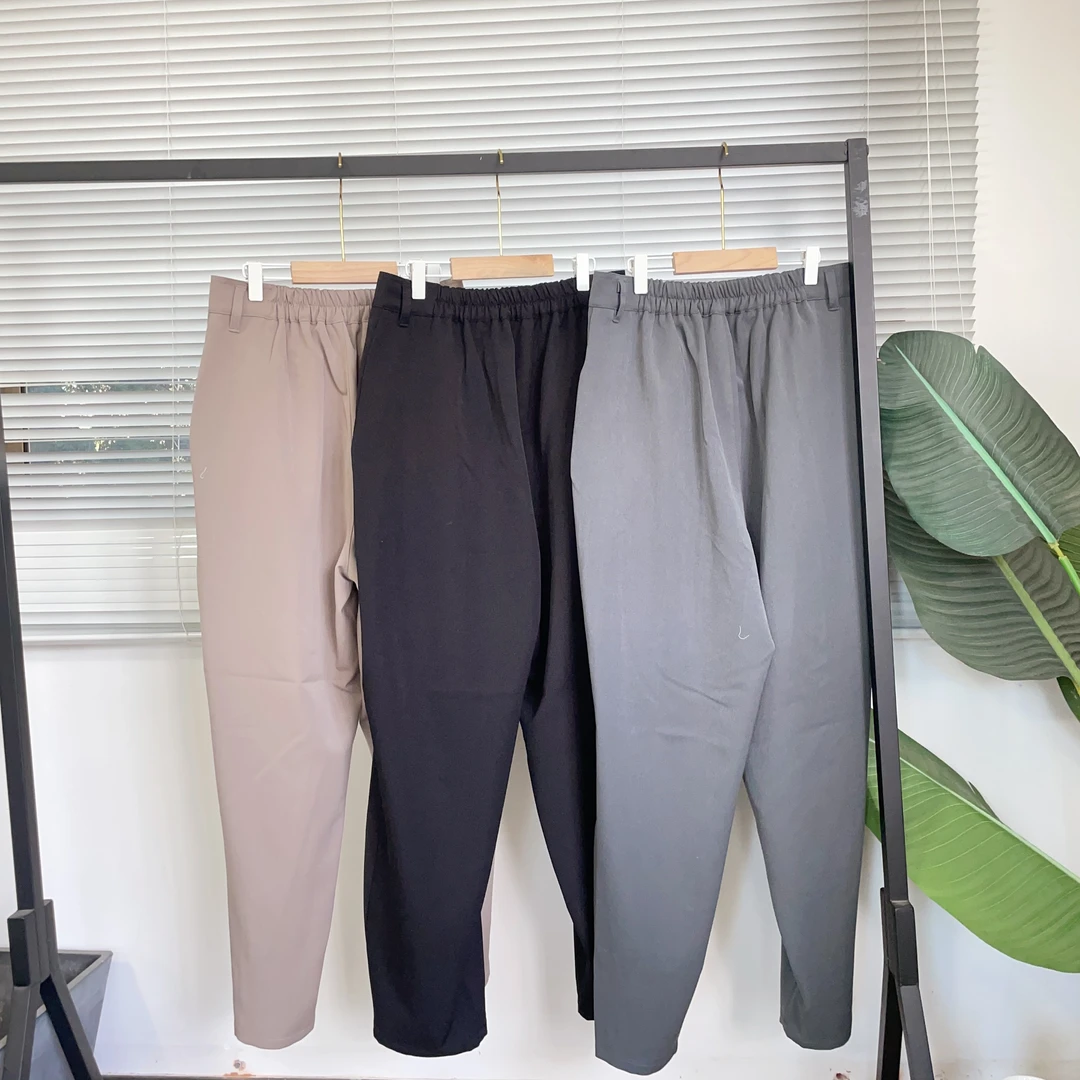 Z-20 梭织垂性高级感西装堆堆裤