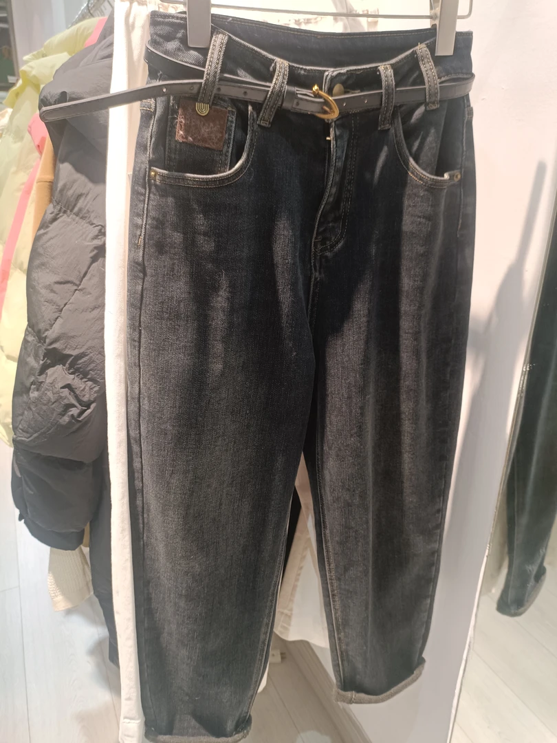 冬季加绒老爹裤，休闲百搭