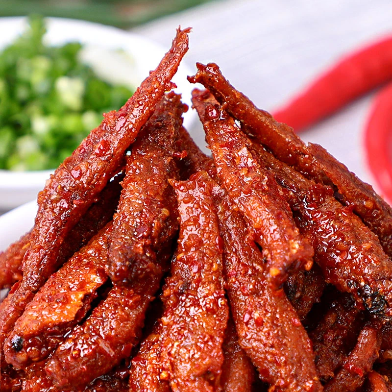 【发二十包】劲辣小鱼仔湖南特产开袋即食休闲麻辣