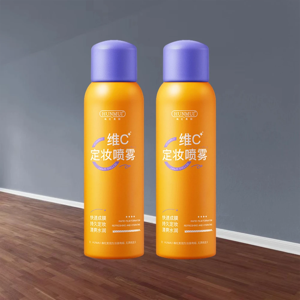 韩伦美羽 维C定妆喷雾100ml 妆前打底男女学生补水保湿不脱妆