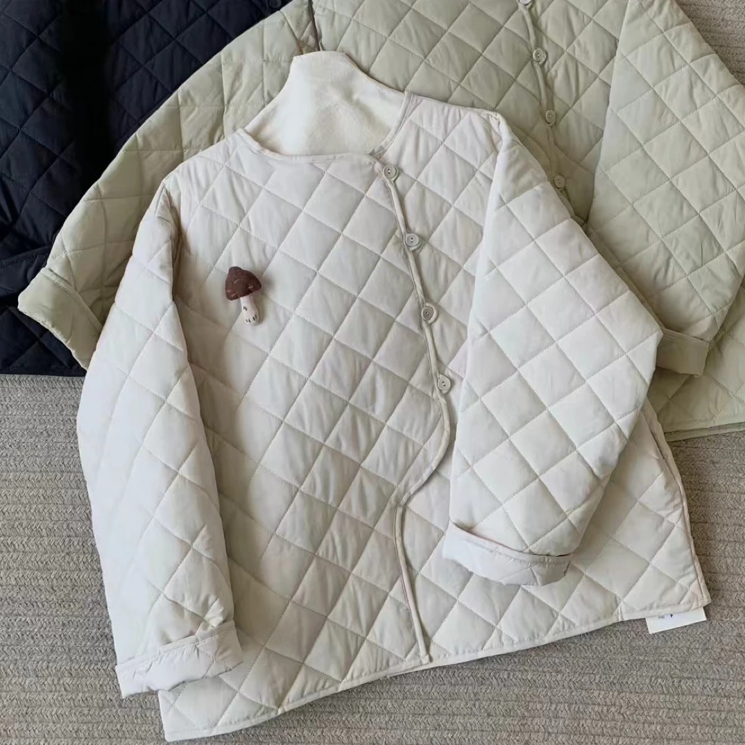 | 大大 | 几布见川 | 824448#沿线几何门襟棉外套 |