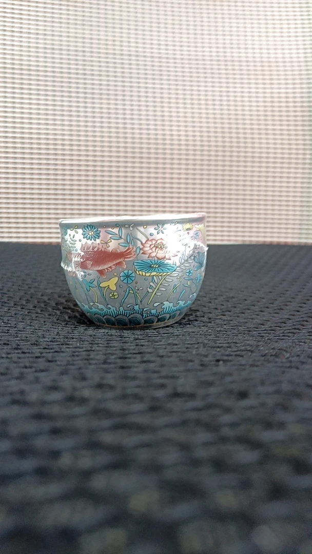 鱼藻纹高端银杯3316