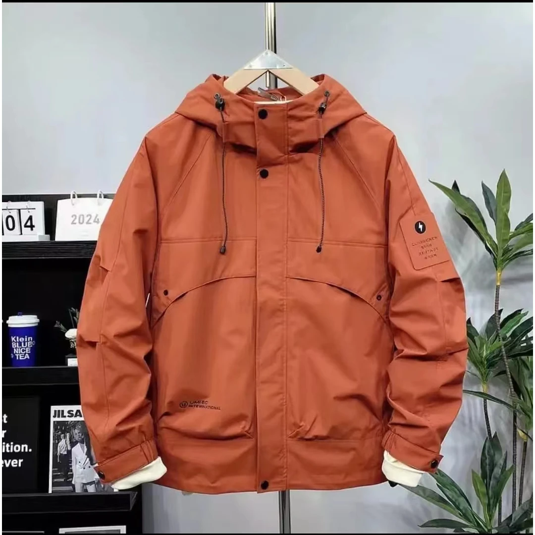 『光头臻选』【火焰山2.0】秋冬石墨烯科技蓄热工装百搭保暖外套-8070