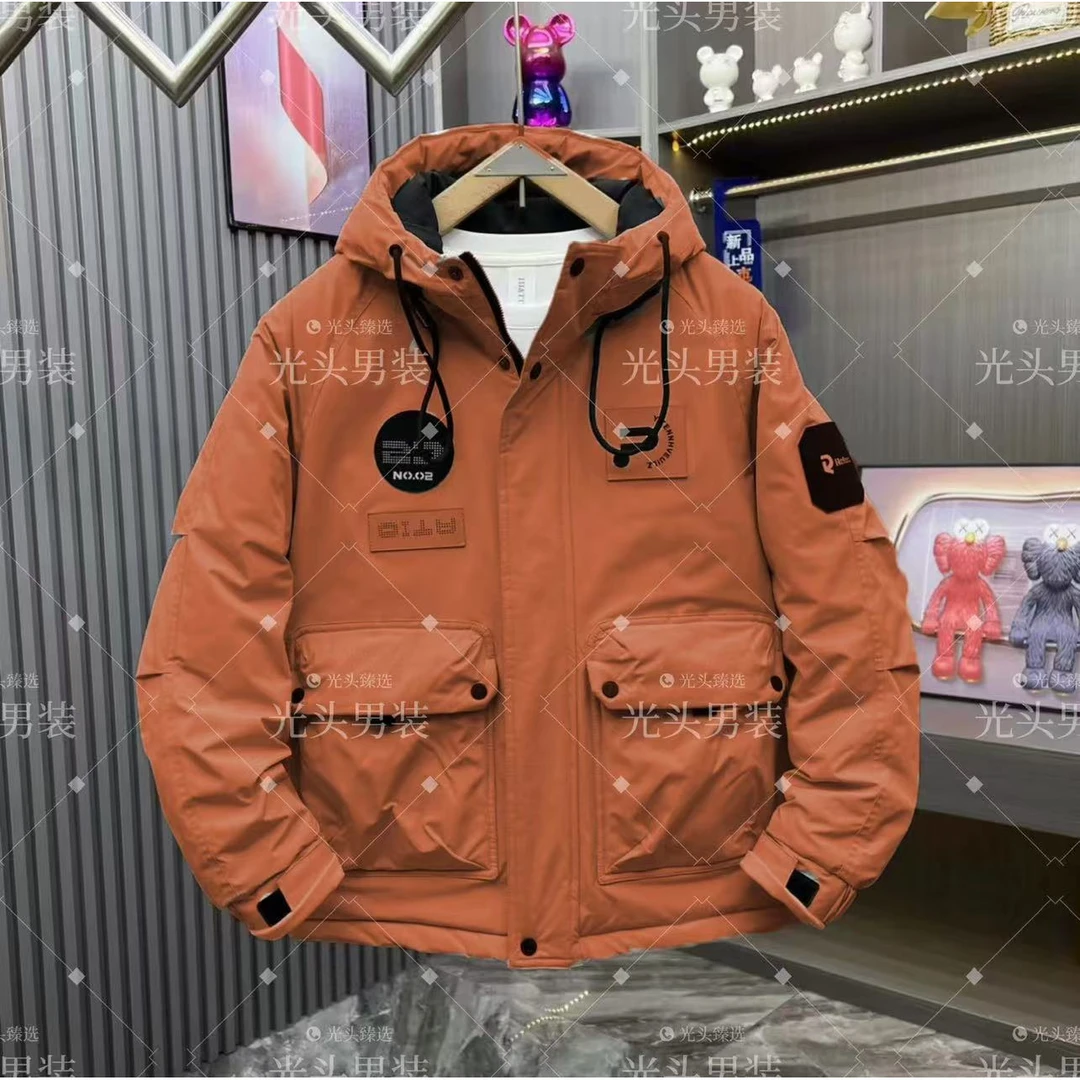 『光头臻选』【雪影使者2.0】情侣款户外极寒工装保暖加厚外套-BM10