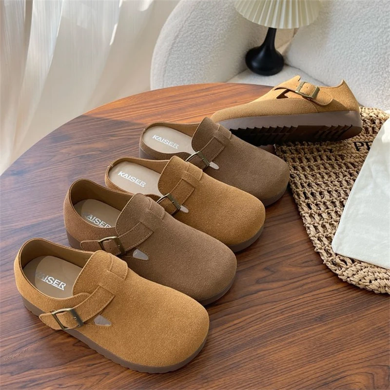 【安静专属】凯撒KAISER复古勃肯鞋懒人一脚蹬-KS7810/KS7811