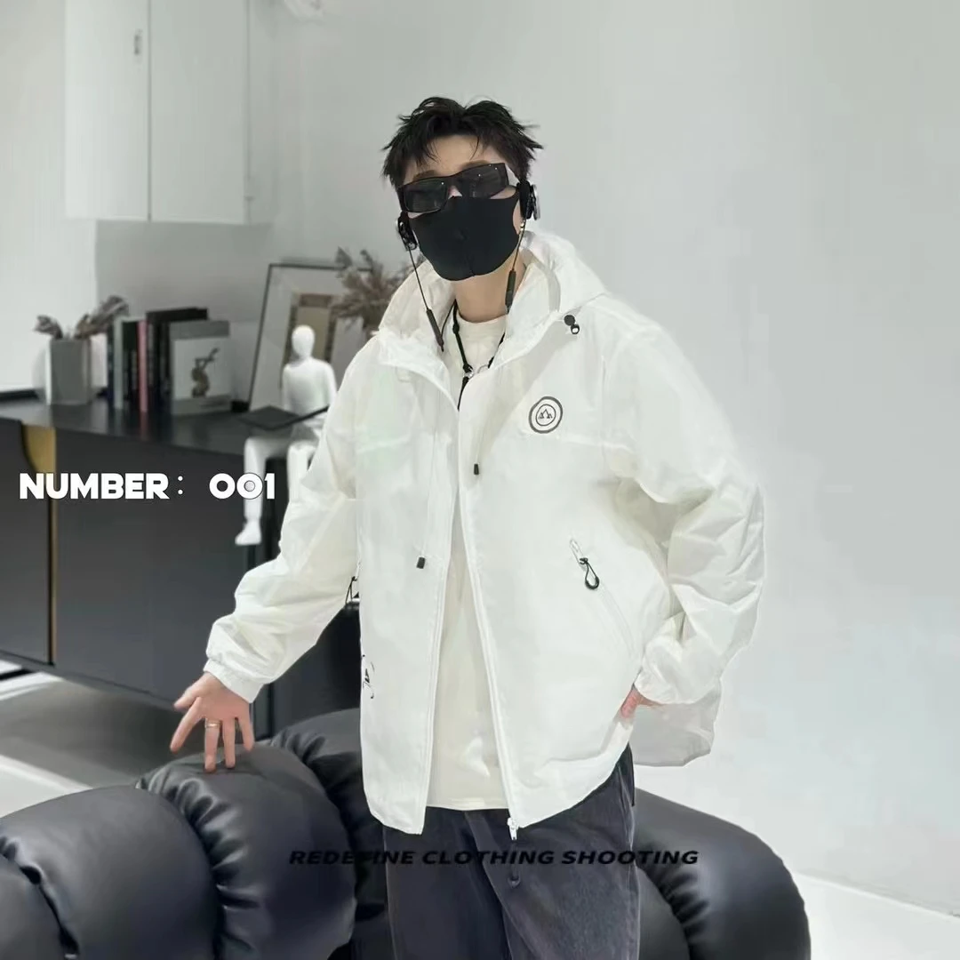 【情侣款外套】秋季外套运动风衣时尚百搭上衣户外薄款夹克001#