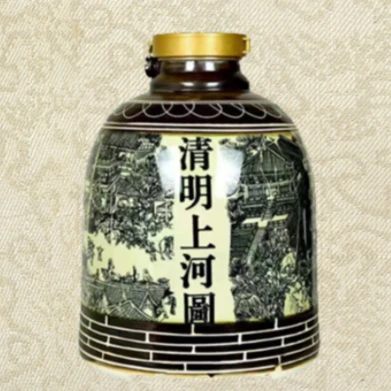 兴盛长清明上河图清香型礼盒装珍藏大坛优级醇厚原浆白酒53度15L