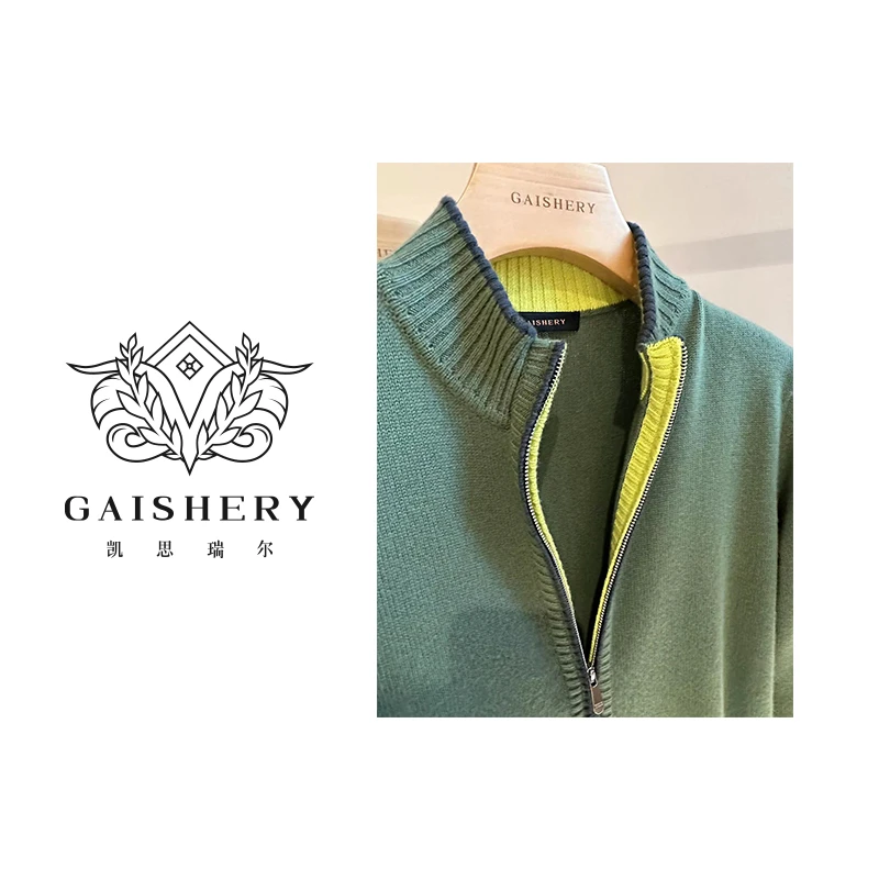 Gaishery【小一返季】19意大利设计师款开衫100山羊绒