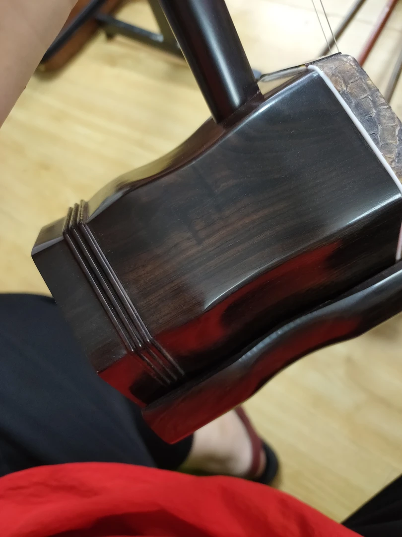 老料黑檀二胡(六瓣轴）