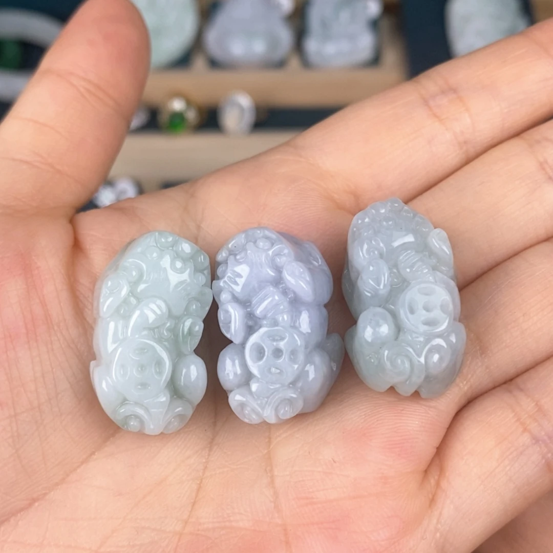 【闪购商品】翡翠颈饰未镶嵌貔貅（多样性发货发其一）